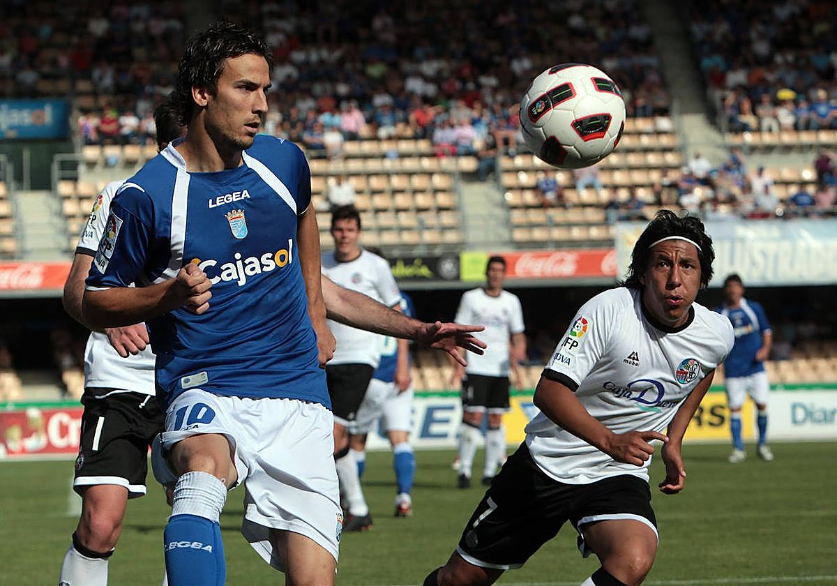 Partido de la liga de futbol disputado entre el Xerez CD y la UD Salamanca en 2011.