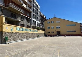 Patio del colegio de Béjar