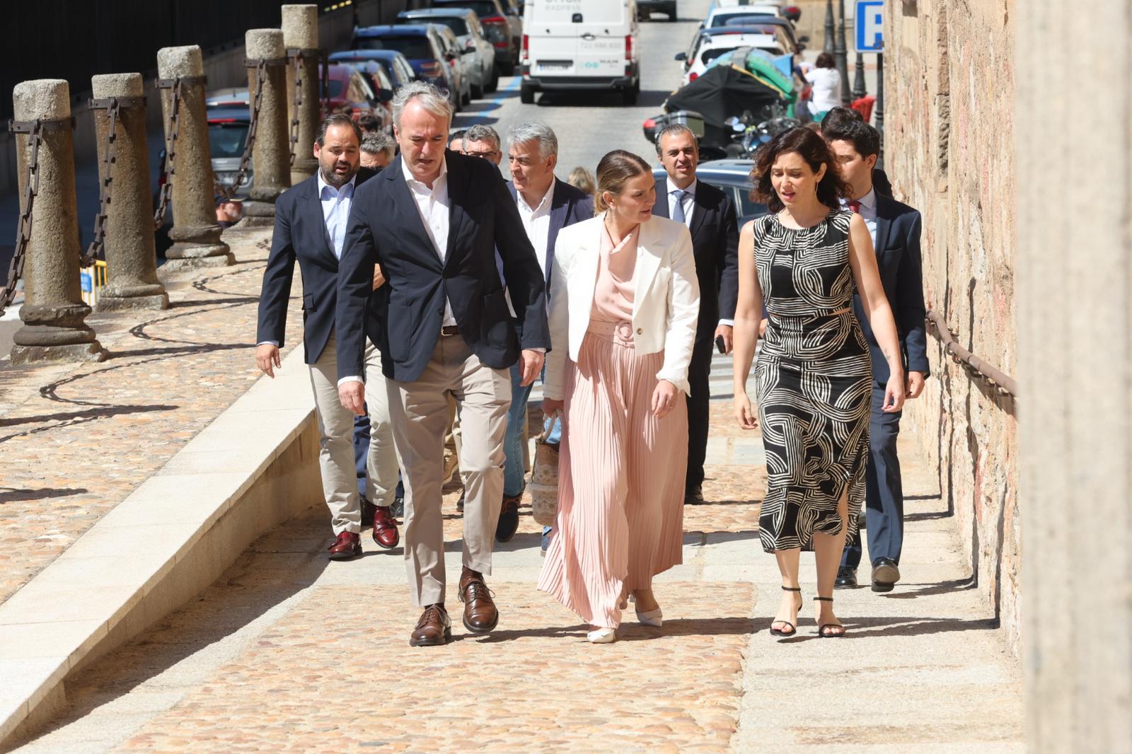 De Mañueco a Feijóo pasando por Ayuso: la reunión del PP en Salamanca