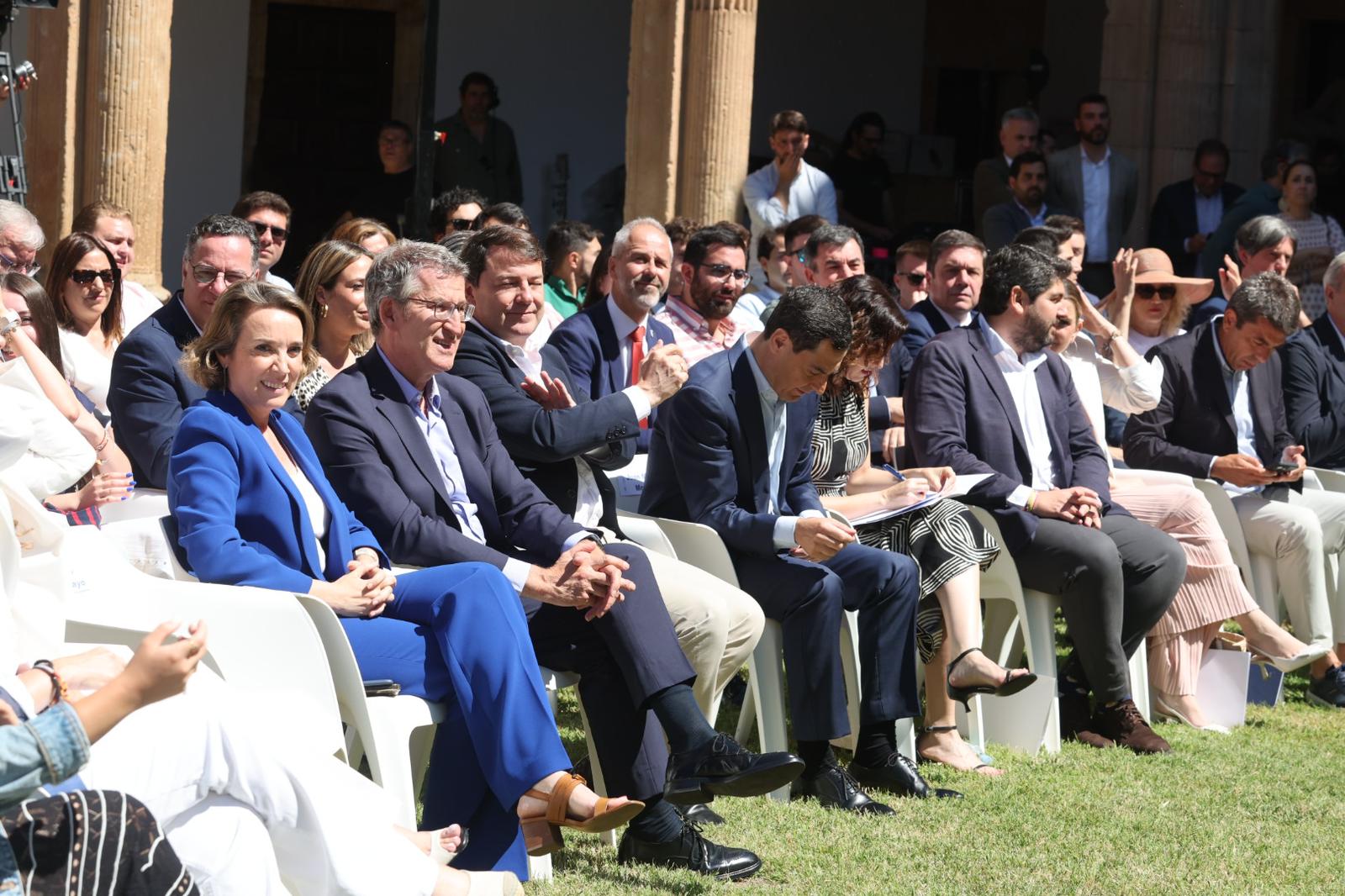 De Mañueco a Feijóo pasando por Ayuso: la reunión del PP en Salamanca