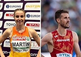 Lorena Martín y Álvaro de Arriba, fuera de los Juegos Olímpicos.