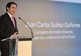 Juan Carlos Suárez-Quiñones, Consejero de Medio Ambiente, Vivienda y Ordenación del Territorio.