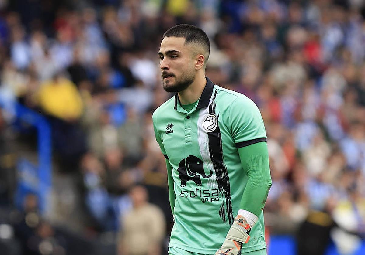 Iván Martínez, portero de Unionistas de Salamanca