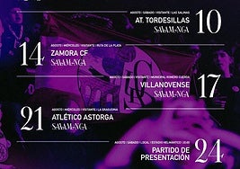 Partidos de pretemporada del equipo salmantino