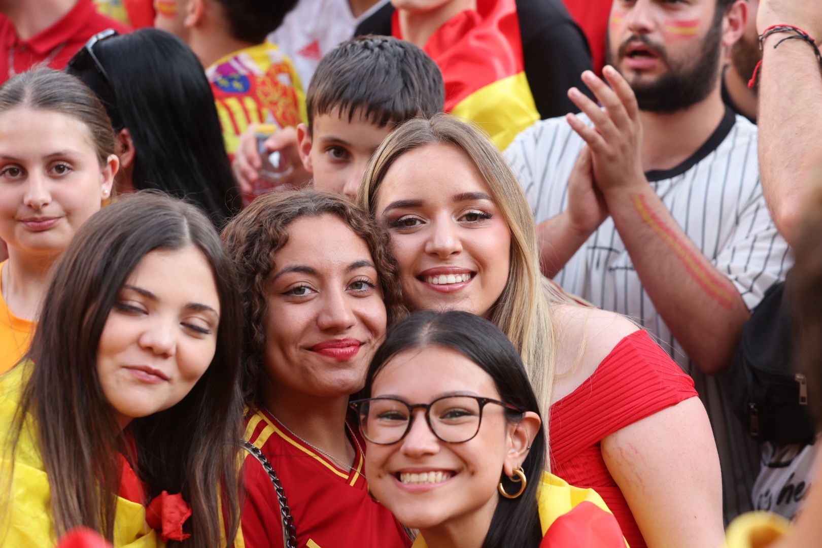 La Plaza Mayor espera la victoria de La Roja