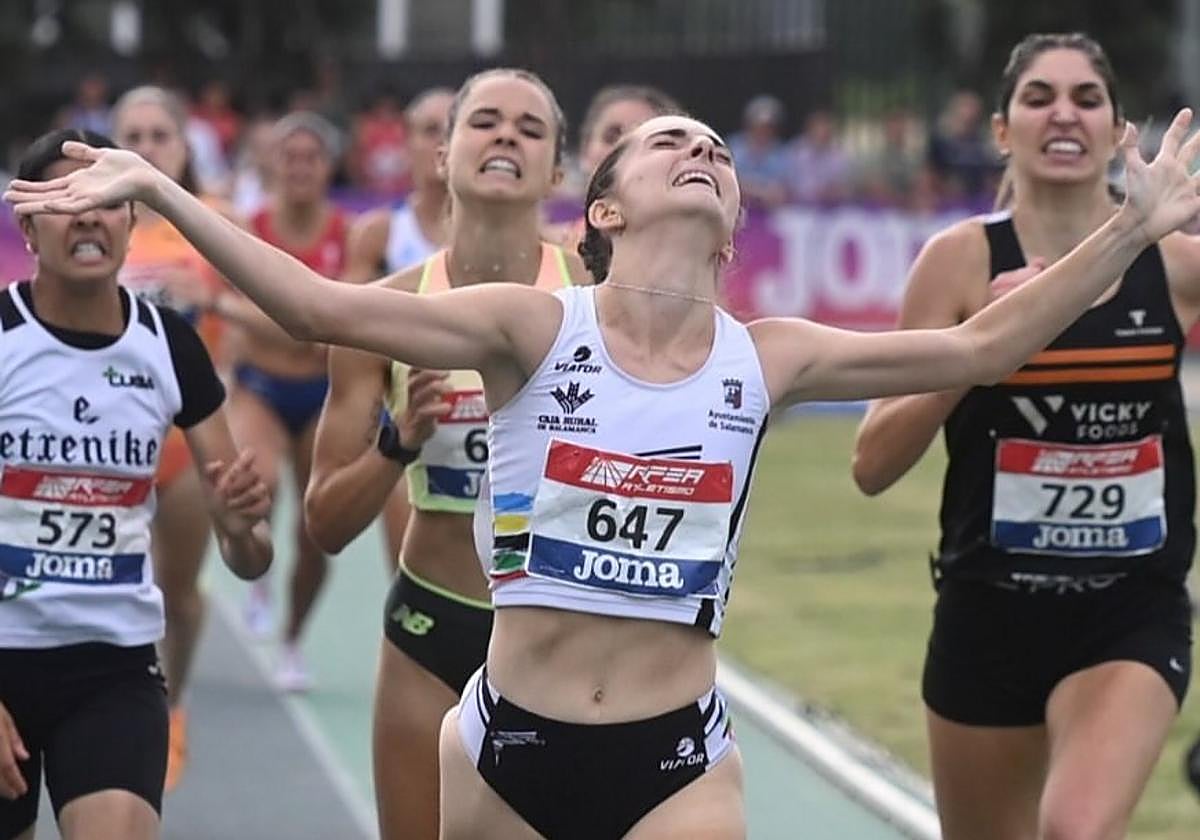 Rocío Garrido gana el oro en Burgos.