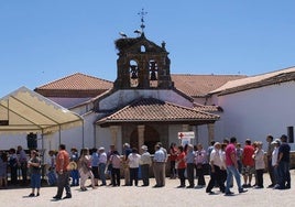 Ermita del Cristo de Cabrera junto al convento de Clausura de las Reverendas Madres Carmelitas de Salamanca.