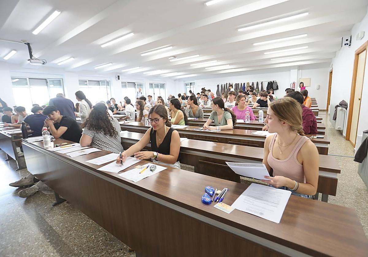 Estudiantes de la Universidad de Salamanca.