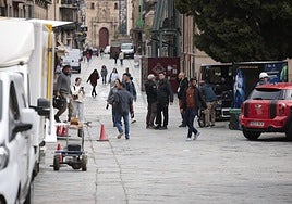 Último rodaje en Salamanca.