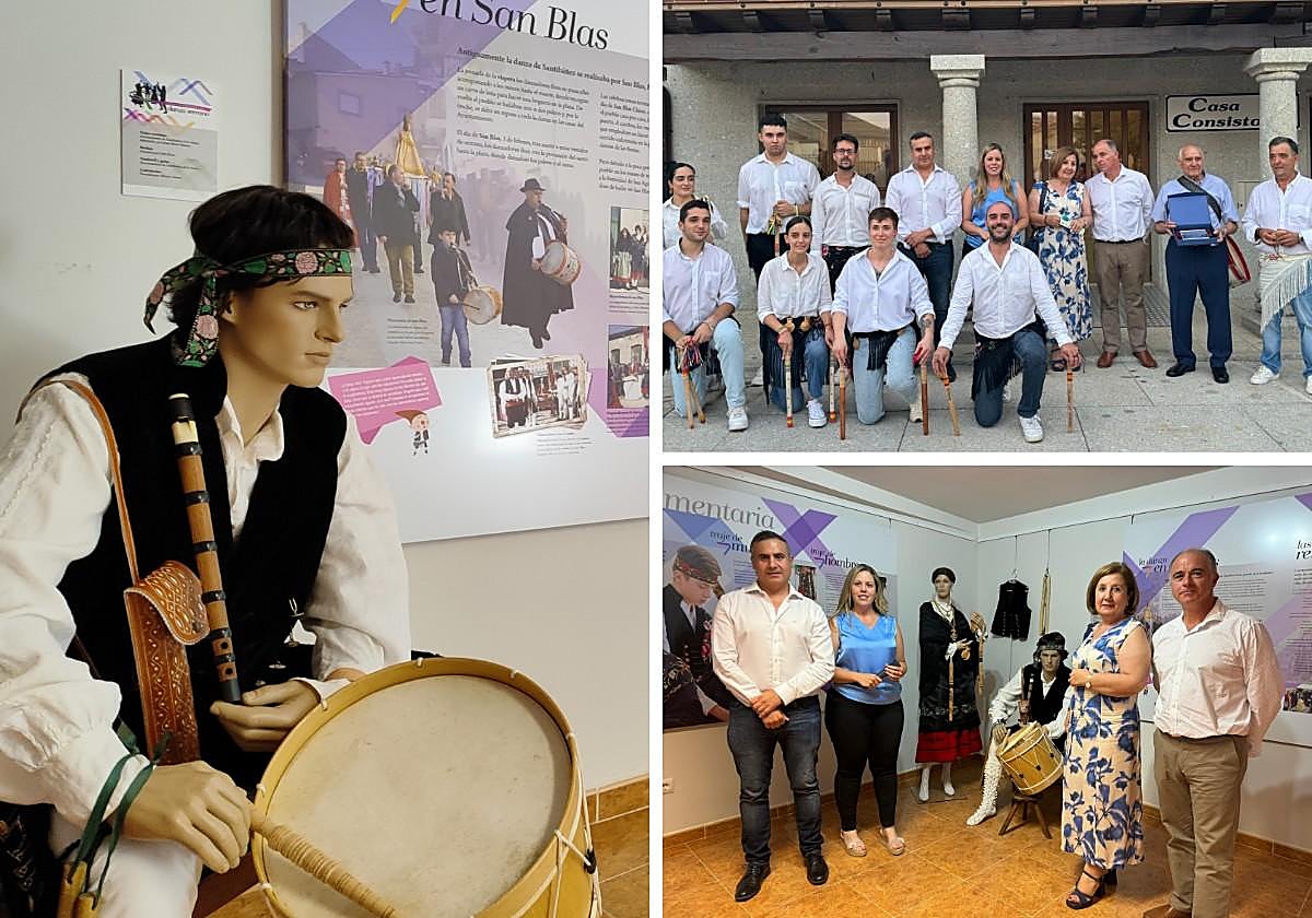 Imágenes de la inauguración en Santibáñez de la Sierra.