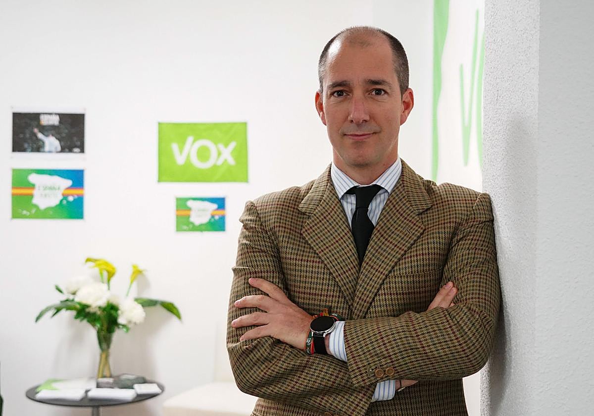 Víctor González, en Salamanca.