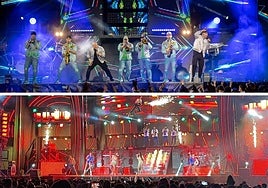 Actuaciones de Panorama y París de Noia