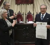 Jesús Martín García, nuevo académico de número de la Real Academia de Medicina de Salamanca.