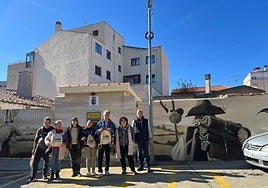 El equipo de ASPAR 'La Besana' durante la ruta.
