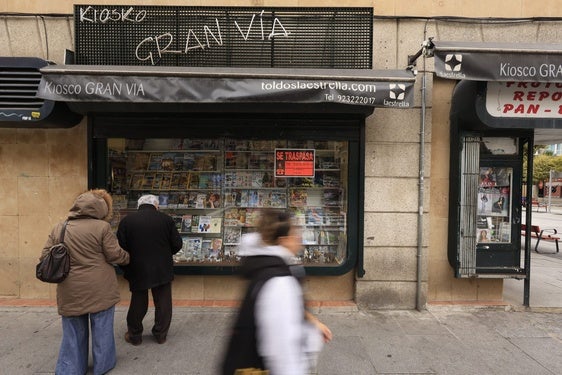 El kiosco de la Gran Vía que se traspasa en Salamanca