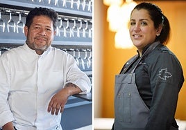 Víctor Gutiérrez y Rocío Parra.