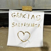 El emotivo 'Gracias Salamanca' de Picanya para el ejército por su nuevo puente