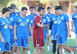 Yeray García, preparador físico de Unionistas