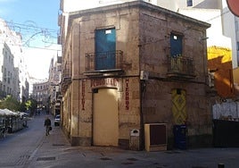 El edificio catalogado en Correhuela con Pozo Amarillo.