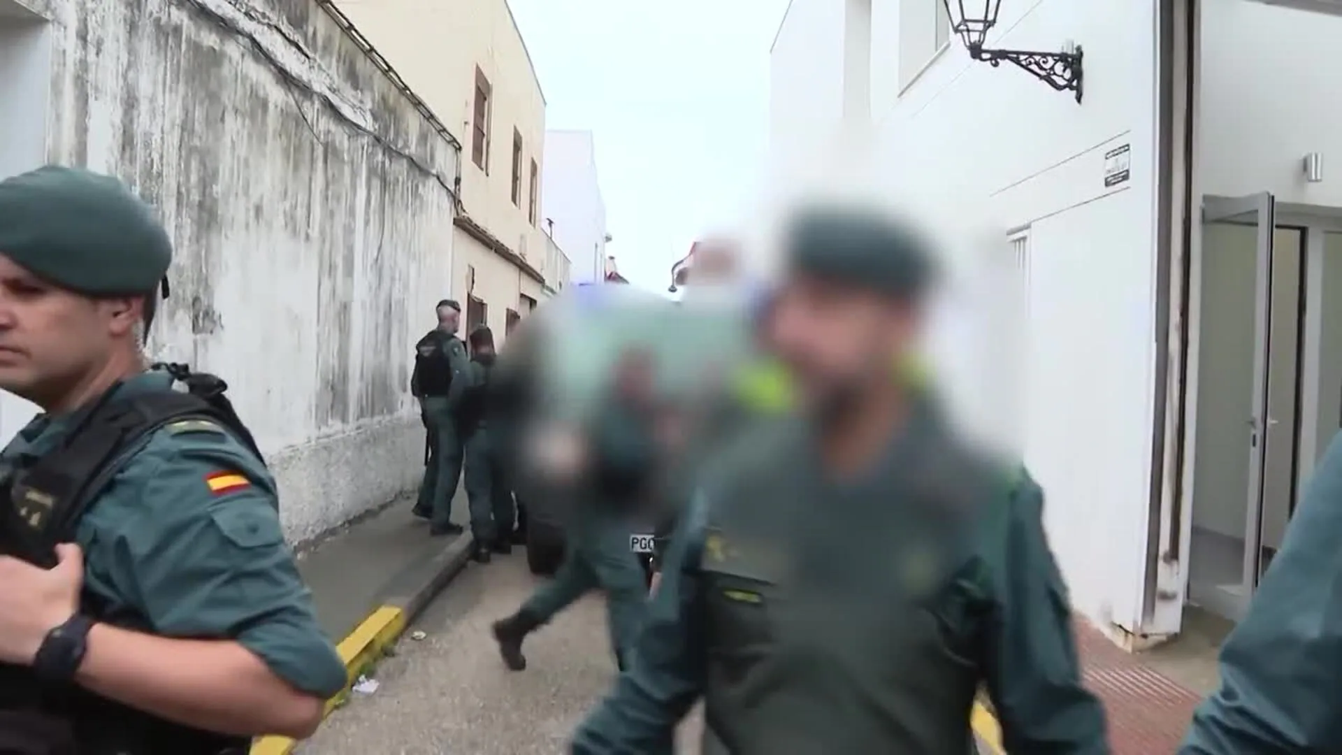Prisión provisional para los seis detenidos por la muerte de dos guardias civiles en Barbate