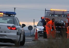 Accidente de tráfico en Salamanca en una imagen de archivo.