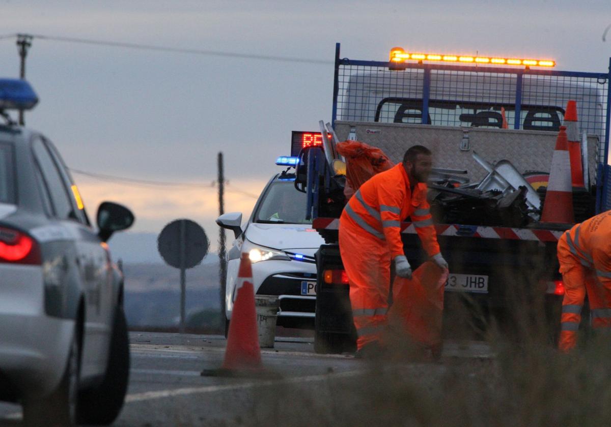 Accidente de tráfico en Salamanca en una imagen de archivo.