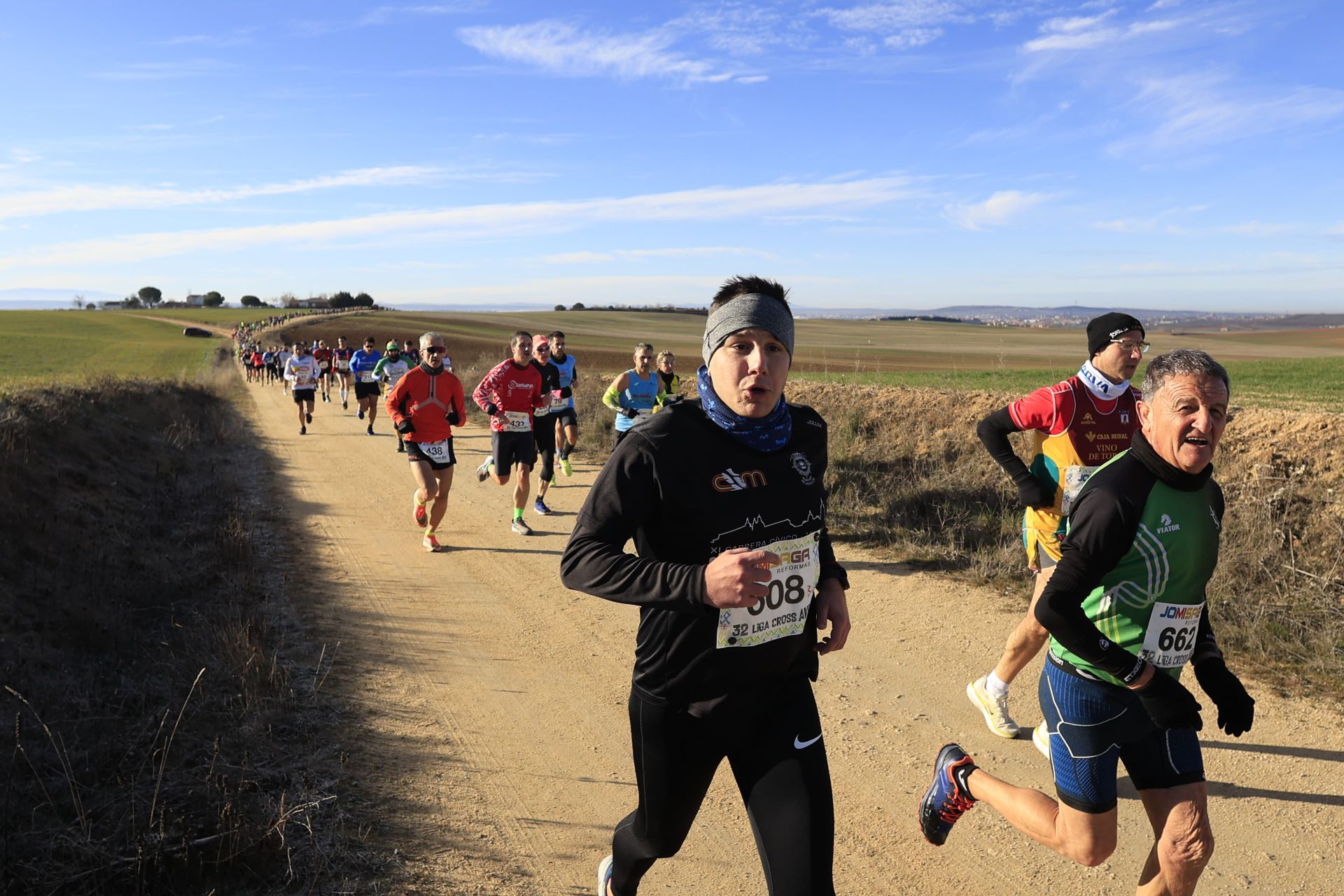 La cuarta jornada de la Liga de Cross de Cabrerizos, en imágenes