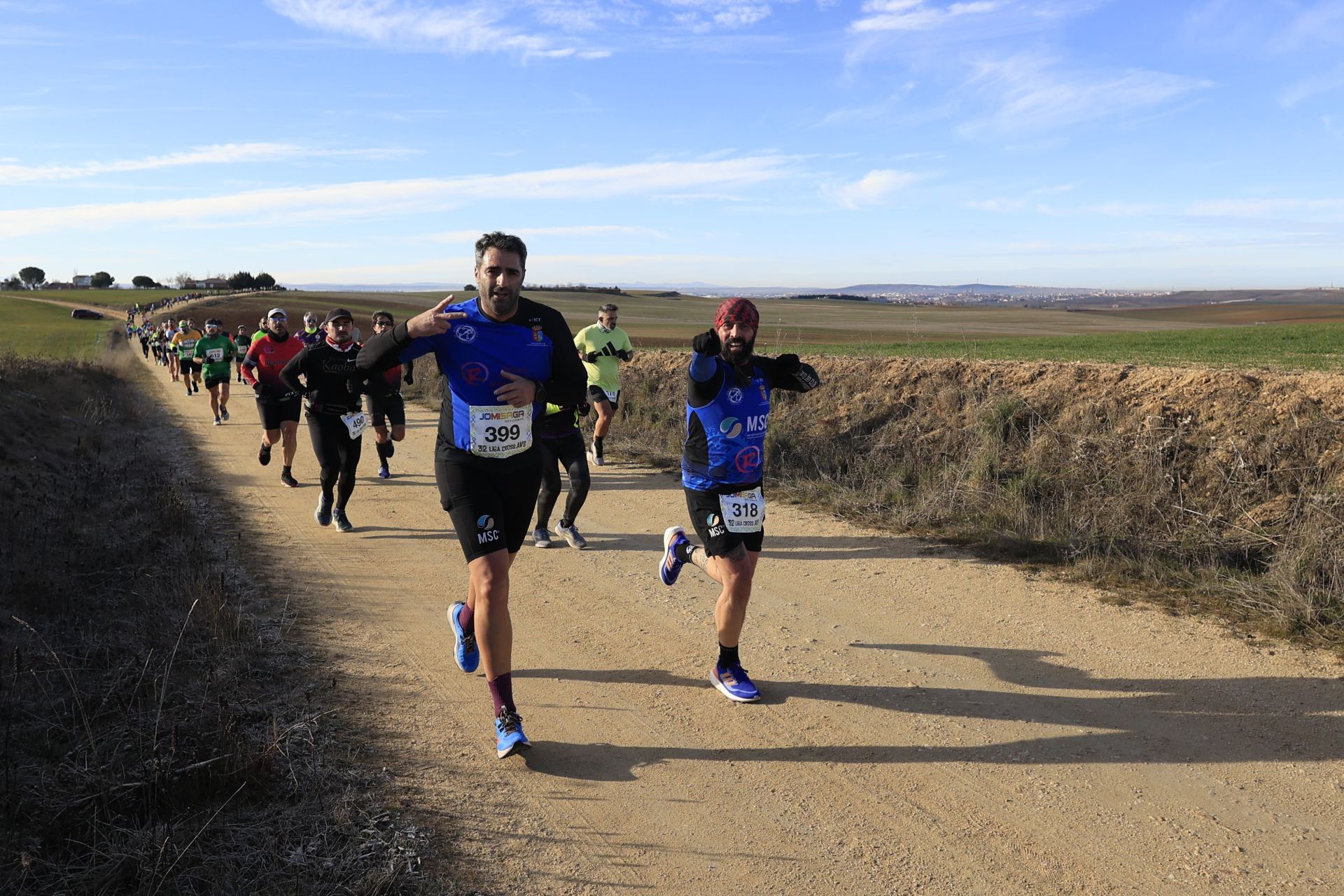 La cuarta jornada de la Liga de Cross de Cabrerizos, en imágenes