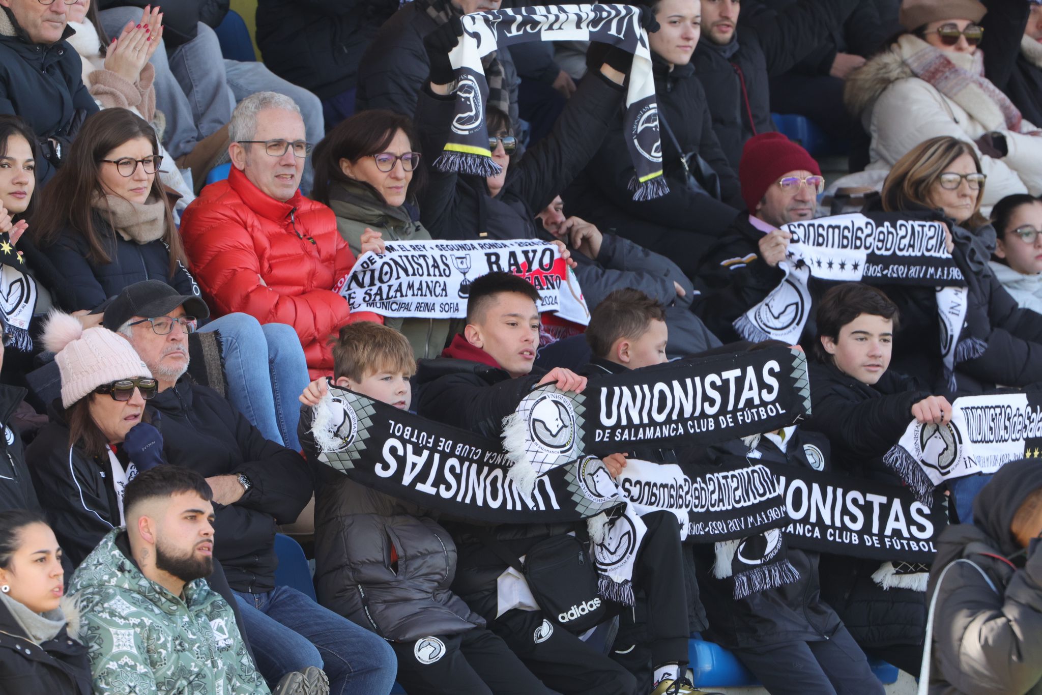 El partido entre el Unionistas y el Celta B, en imágenes