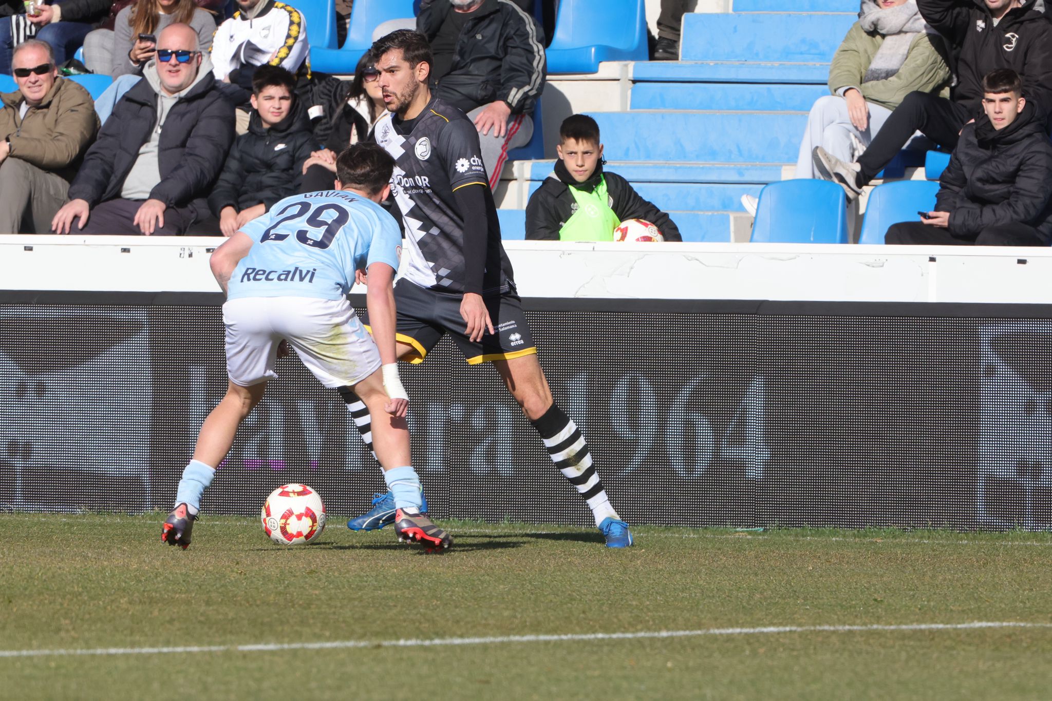 El partido entre el Unionistas y el Celta B, en imágenes