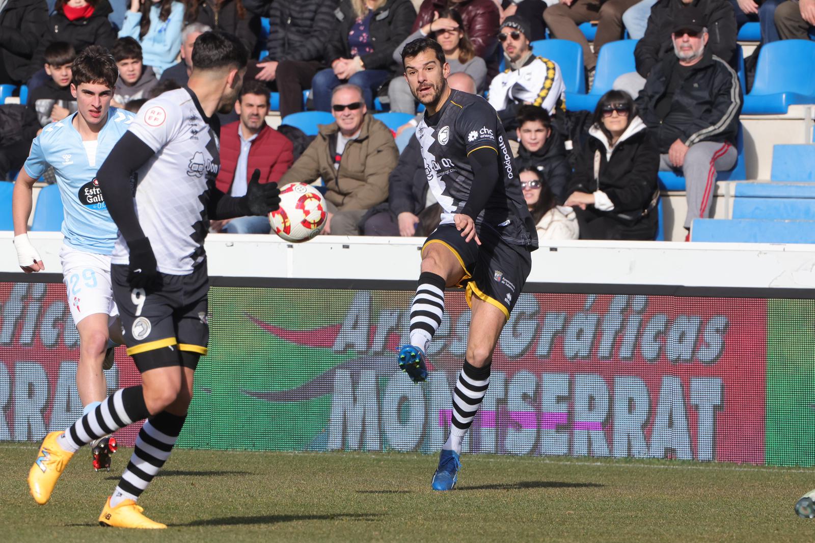 El partido entre el Unionistas y el Celta B, en imágenes