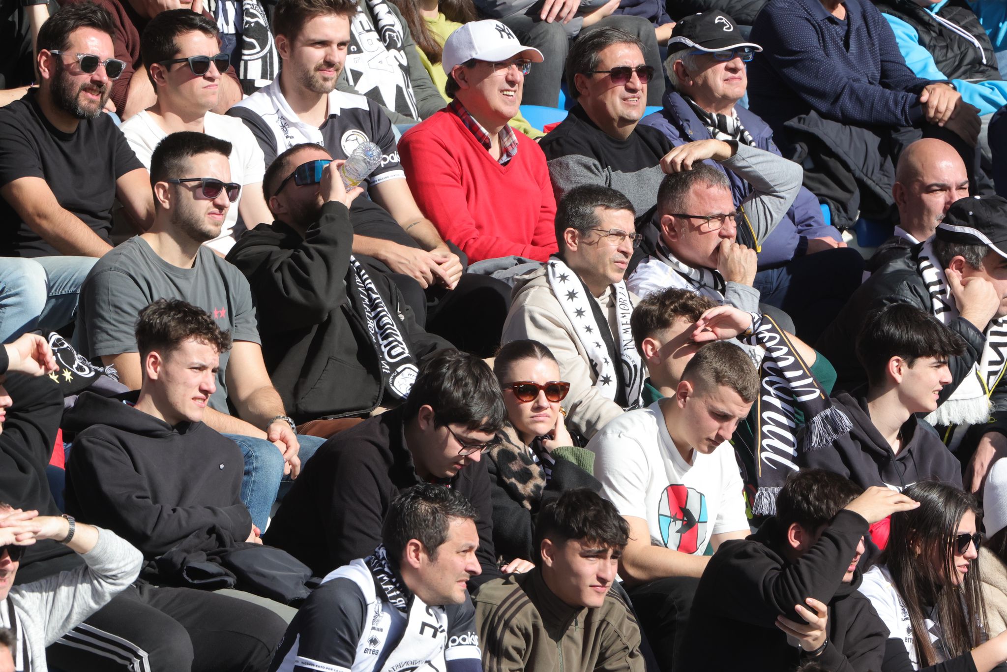 El partido entre el Unionistas y el Celta B, en imágenes