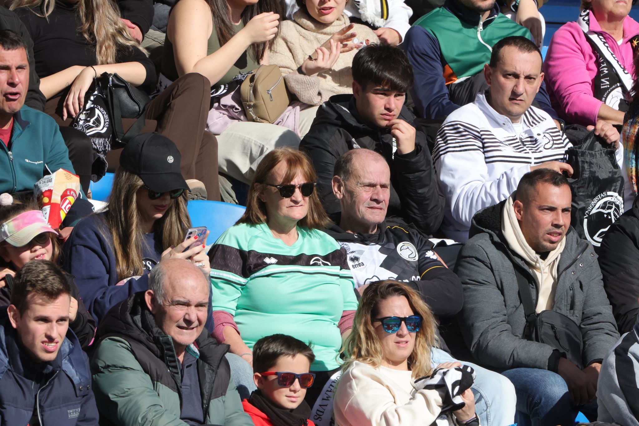 El partido entre el Unionistas y el Celta B, en imágenes