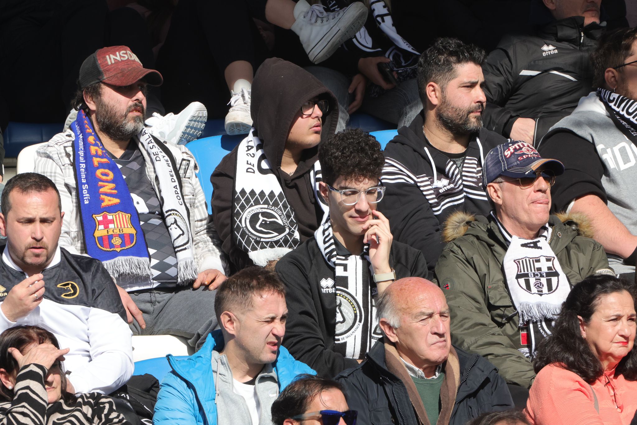 El partido entre el Unionistas y el Celta B, en imágenes