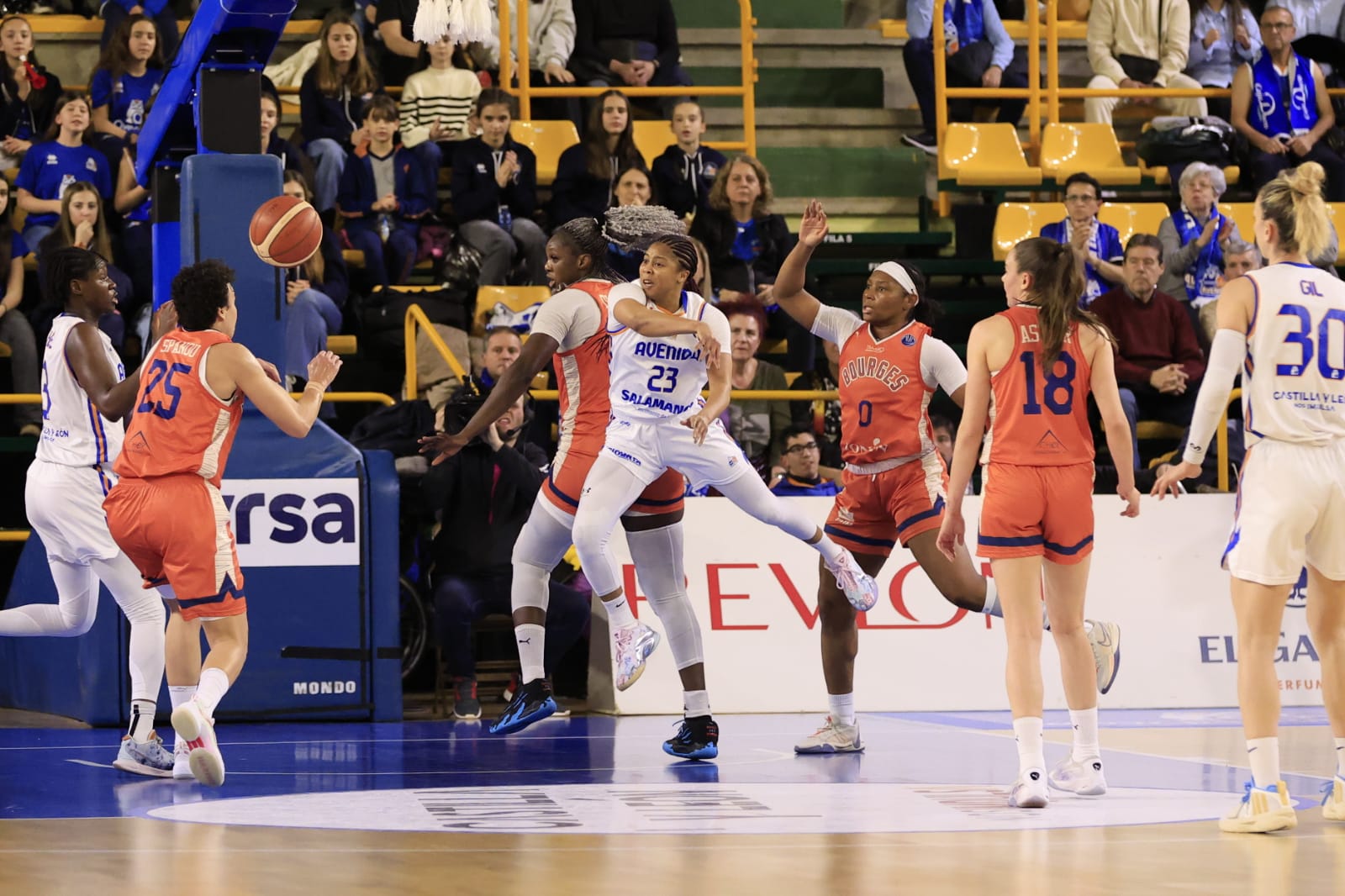 Sonora pitada para el poco deportivo Bourges Basket ante Avenida