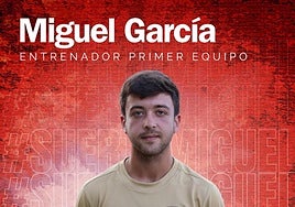 La UD Santa Marta elige a Miguel García como su nuevo entrenador