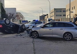 Accidente en el Polígono de Carbajosa