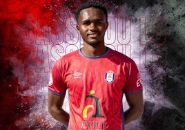 El nuevo fichaje de la Unión Deportiva Santa Marta, Bassirou Lo.