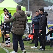 Dos partidos para el preparador de porteros de Unionistas por el «sois terribles» al asistente