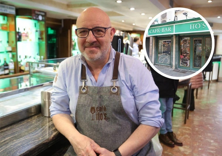 Kiko, propietario del café-bar Ito's.