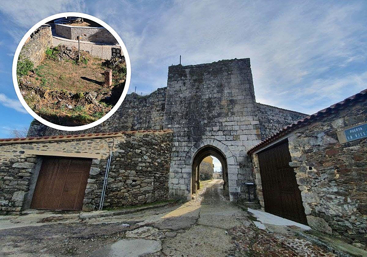 Recinto amurallado de Monleón y solar en venta.