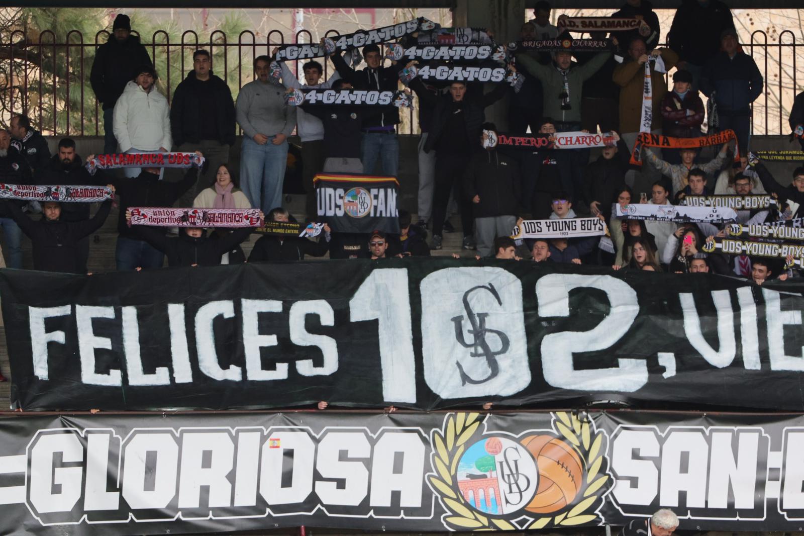 En imágenes, la victoria del Salamanca UDS ante el Coruxo (3-0)