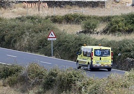 Imagen de archivo de una ambulancia.