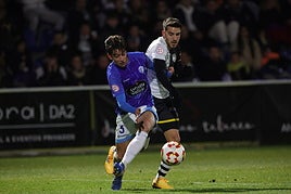 Iván Moreno, jugador de Unionistas de Salamanca