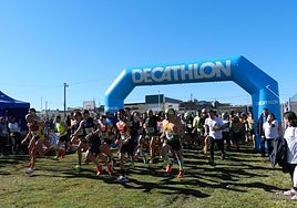 Punto de salida de la carrera de Arapiles