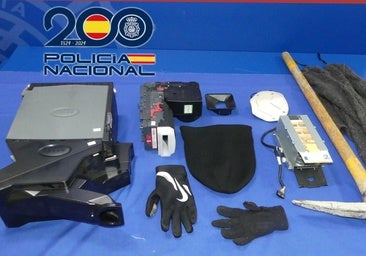 Detenido por robar en un bar de Salamanca con un pico de obra