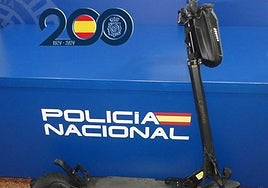 Detenido el varón que se dedicaba a robar patinetes eléctricos en Salamanca
