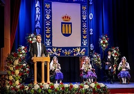 Pregón Mayor del Carnaval del Toro de 2025 a cargo del Pregonero D. Rubén Juan Amón Delgado.