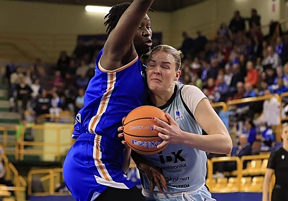 Koné, en el reciente partido ante el IDK.