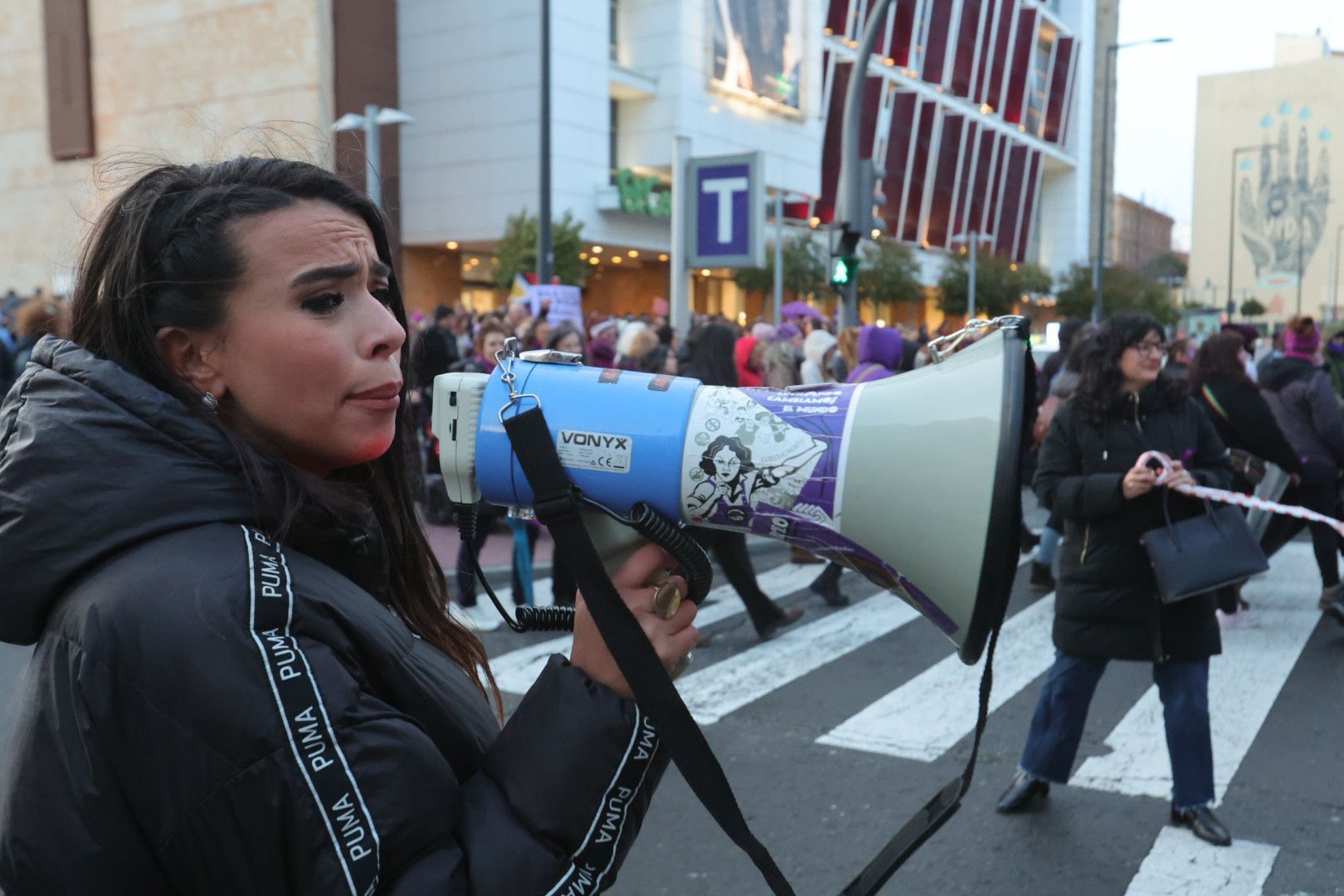 Las imágenes de la manifestación del 8M en Salamanca